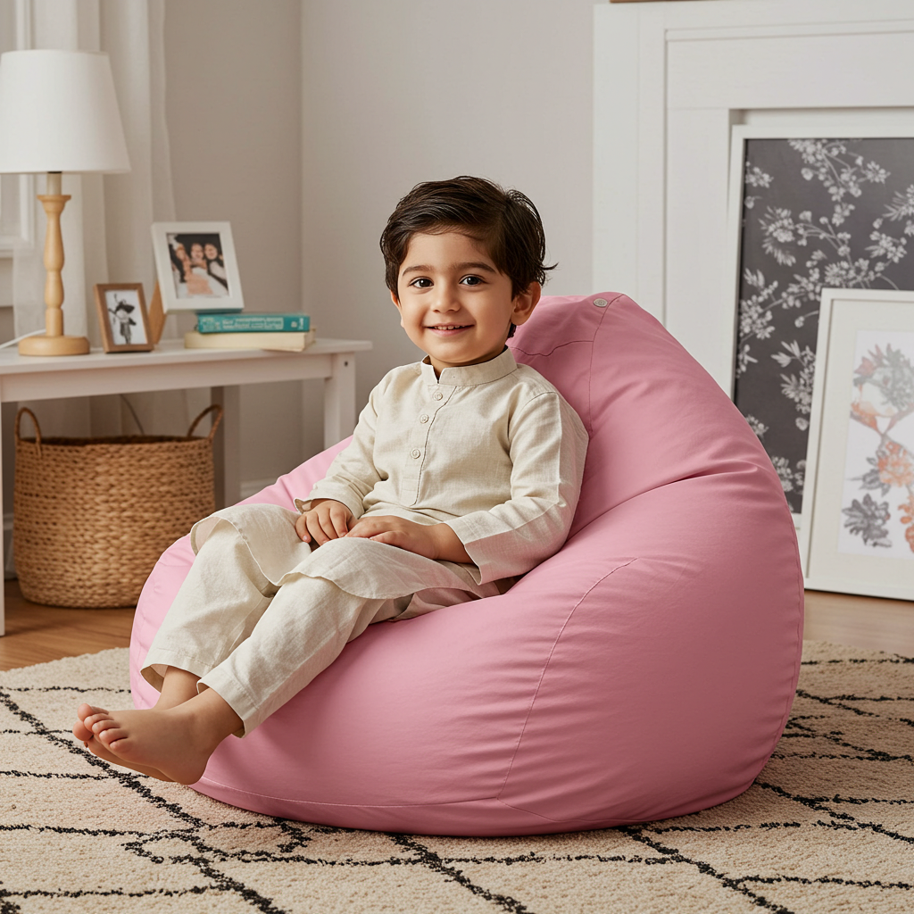 Dainty Bean Bag Chair for Kids - Image 3