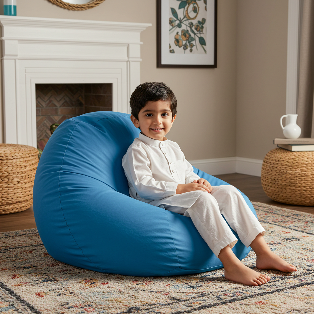 Dainty Bean Bag Chair for Kids - Image 4
