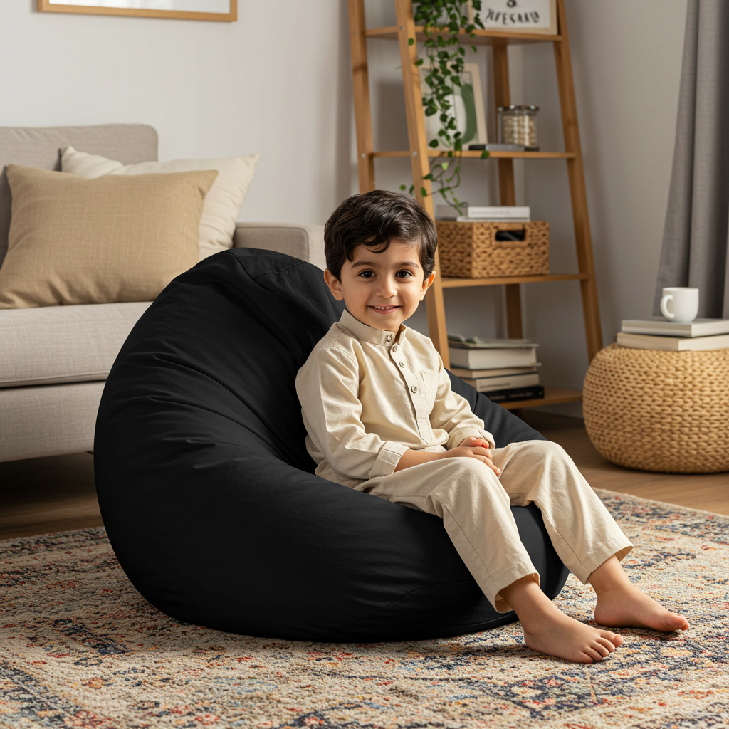 Dainty Bean Bag Chair for Kids - Image 5