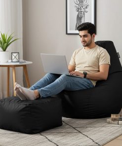 Alternative view of Cone Bean Bag WIth FREE FOOTSTOOL (Parachute)