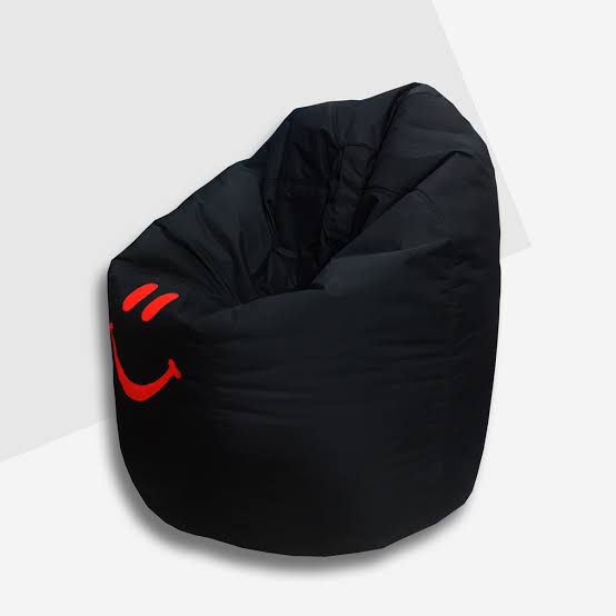 Smiley bean bag chair - Image 4