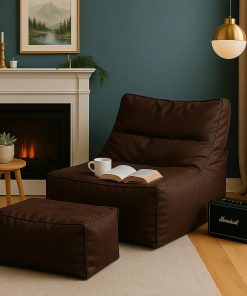 Alternative view of Beach lounger Bean Bag Sofa Set (Free FootRest)