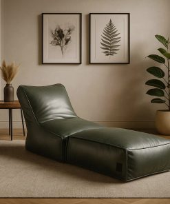 Leatherite Sofa Cum Bed BeanBag