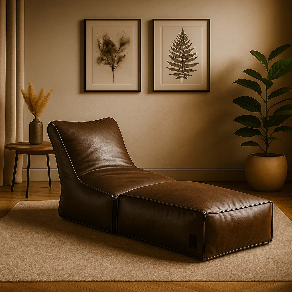 Leatherite Sofa Cum Bed BeanBag - Image 3