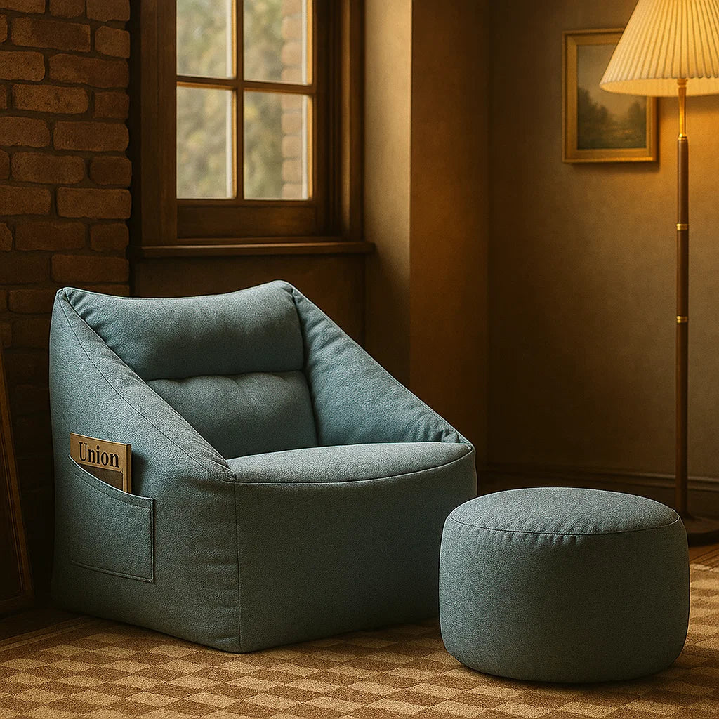 Elasco Bean Bag with Free Foot Stool - Image 7