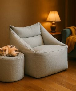 Elasco Bean Bag with Free Foot Stool