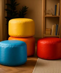 Set of 4 Round Bean Bags