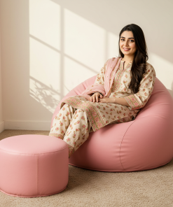 Morbido Bean Bag with Free Footstool